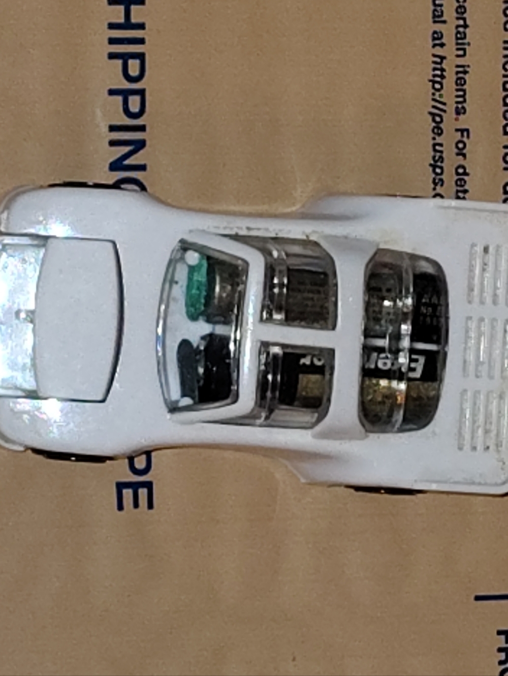 Vintage Eveready T-top Sports Car Number 11 Key Chain Flashlight - Picture 3 of 6